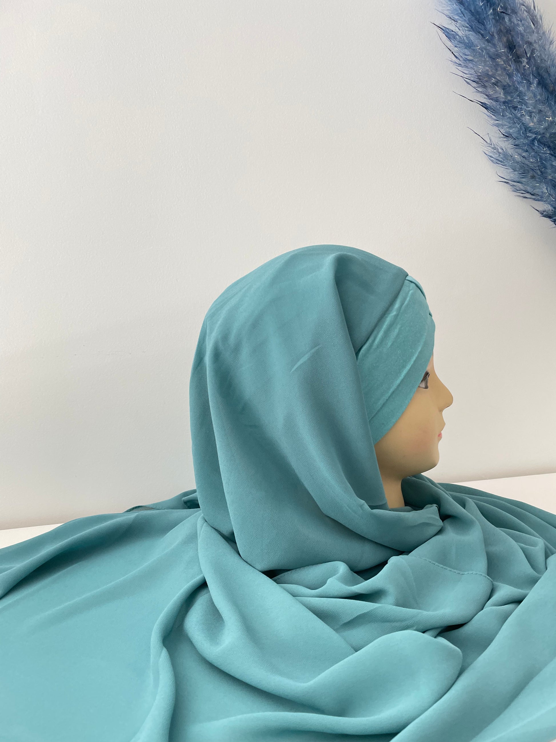 Hijab prêt à enfiler avec bandeau