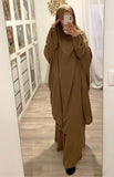 Jilbab Bahia taupe
