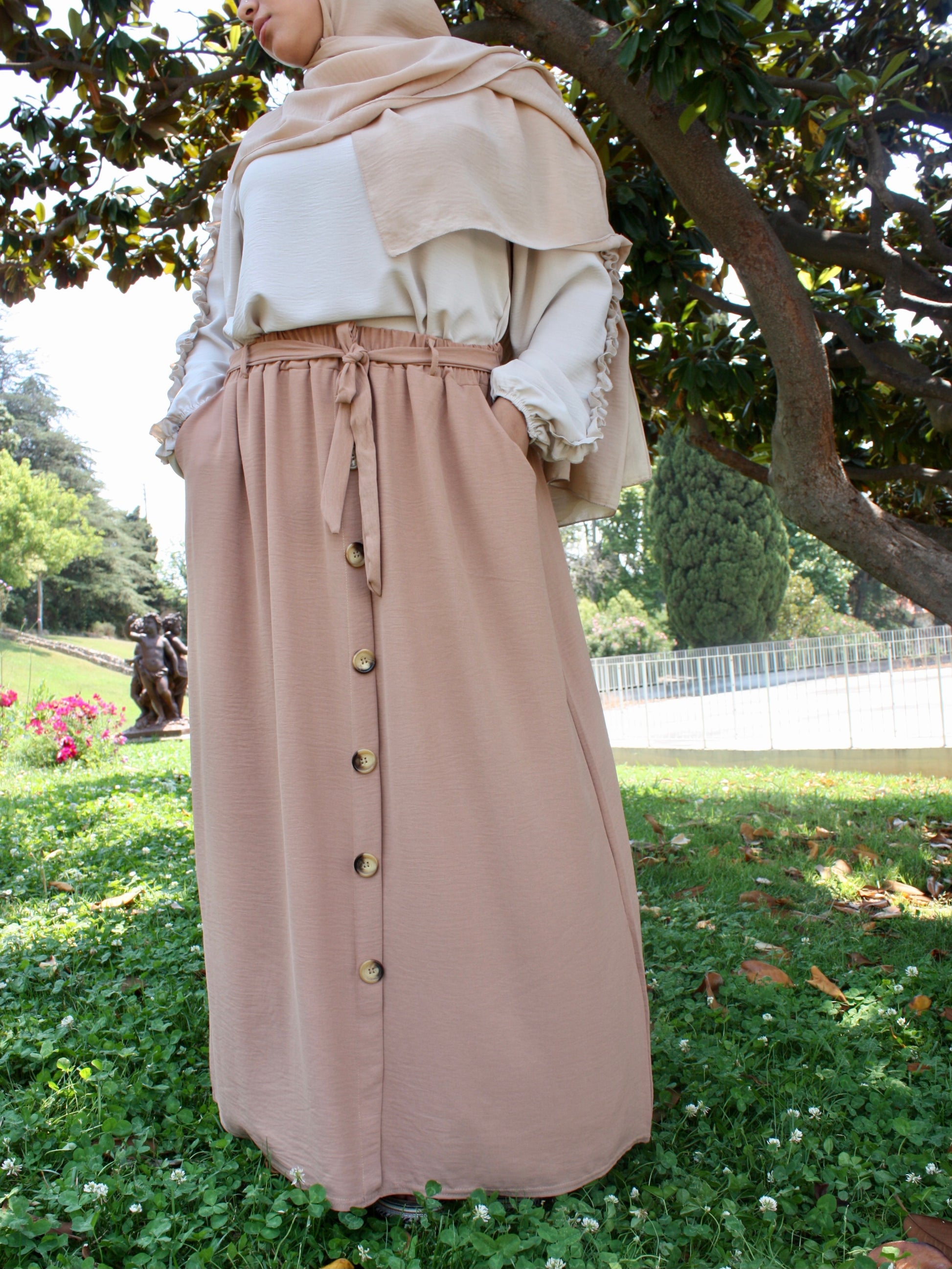 Jupe Chloé nude