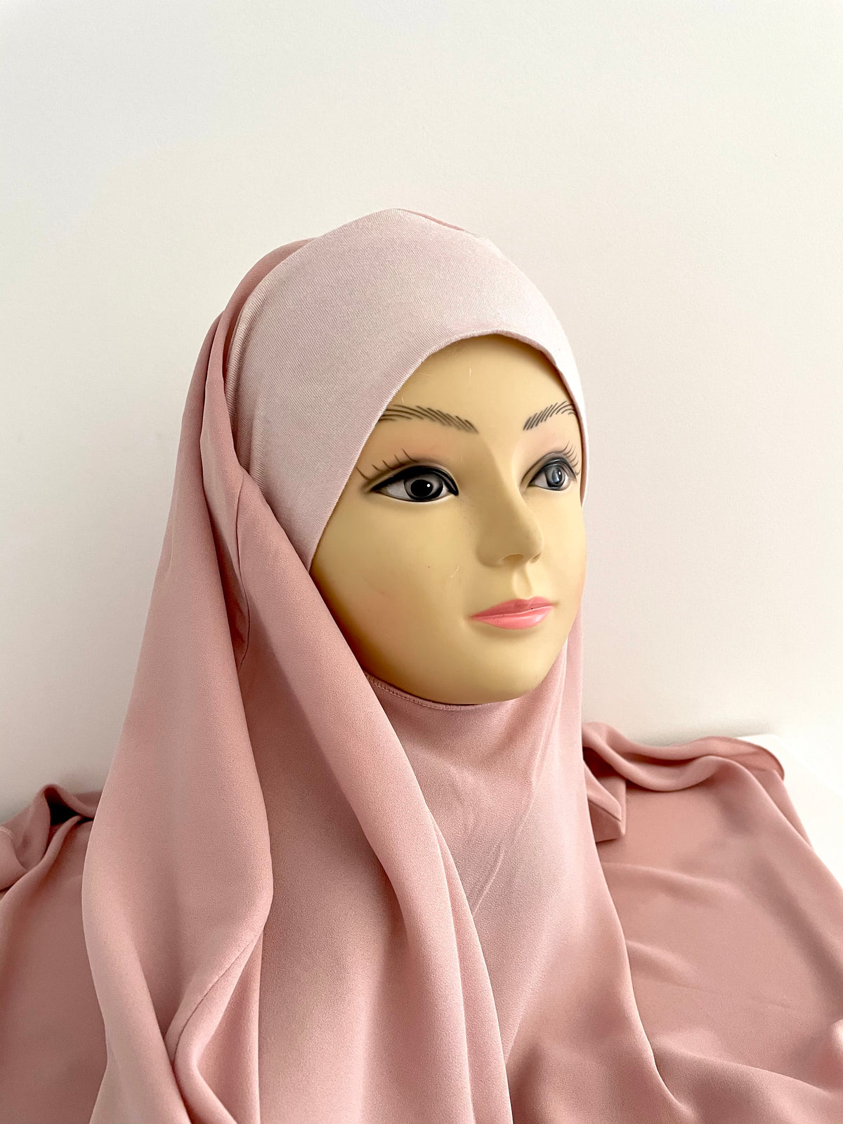 Muslin slip-on khimar