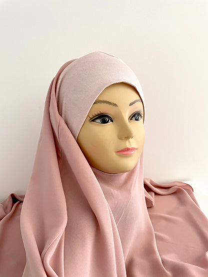 Muslin slip-on khimar