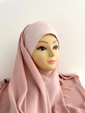 Khimar à enfiler en mousseline