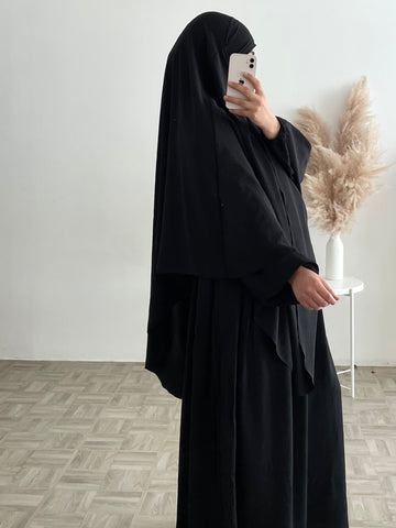 Khimar long jazz noir