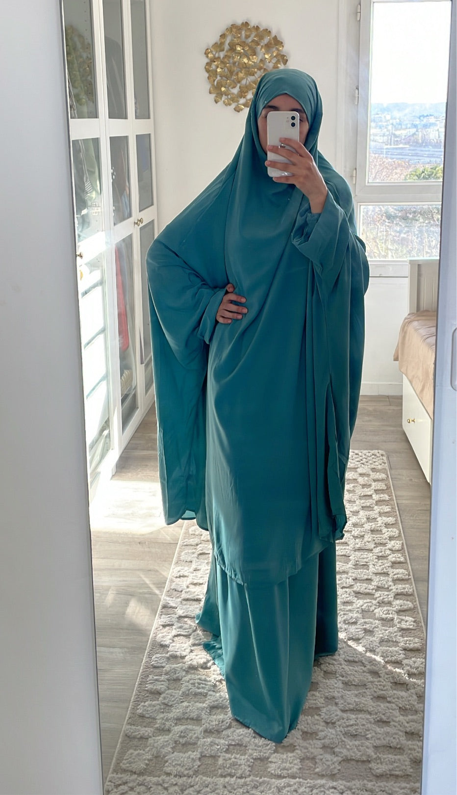Jilbab Bahia mint