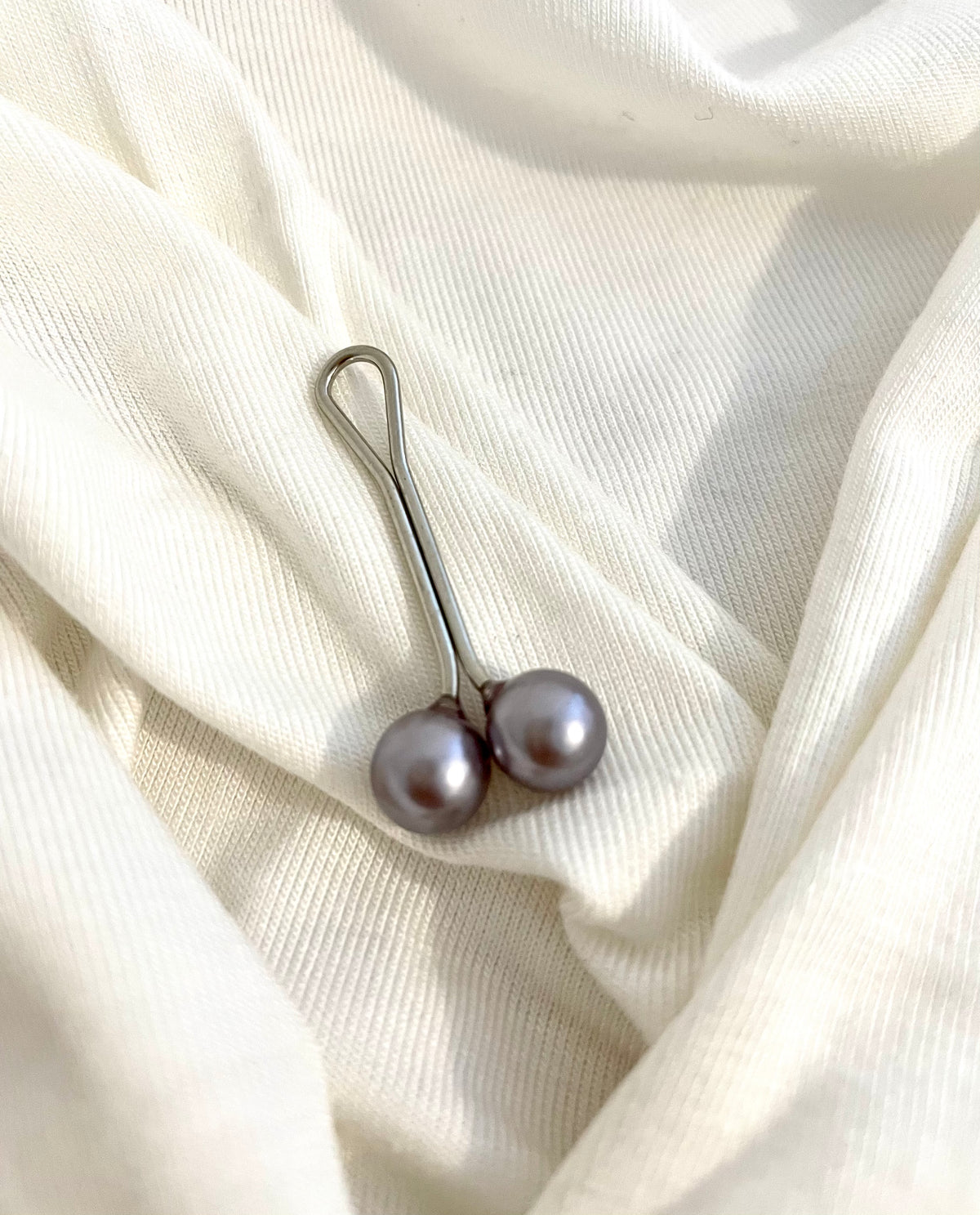 Anti round hole hijab clip